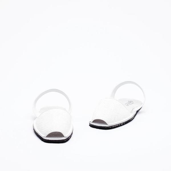 Riudavets Avarca Sandals - White Basket Riudavets Avarca Sandals - White Basket