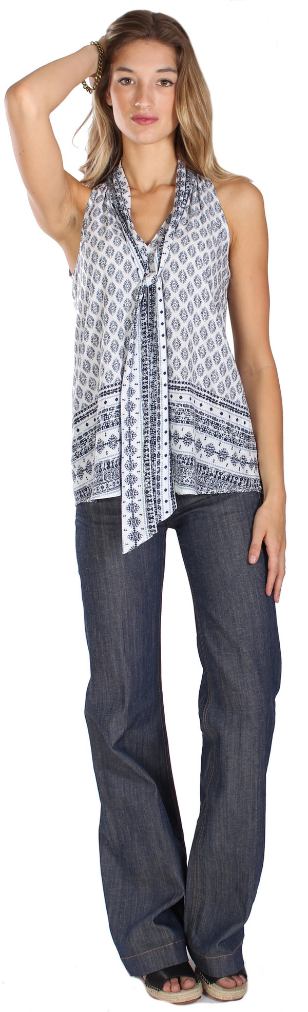DREW Lily Tie Sleeveless Top DREW Lily Tie Sleeveless Top