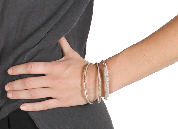 Bloom Cable Wrap Bangle Bloom Cable Wrap Bangle