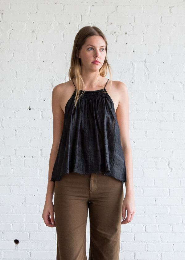 Anaak Scarlette Gather Camisole Black Anaak Scarlette Gather Camisole Black