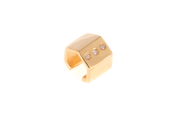Shahla Karimi Honeycomb Ear Cuff with Diamonds Shahla Karimi Honeycomb Ear Cuff with Diamonds