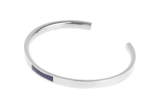 Shahla Karimi Bar Cuff with Lapis Shahla Karimi Bar Cuff with Lapis