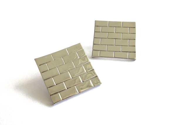 brick wall earrings brick wall earrings