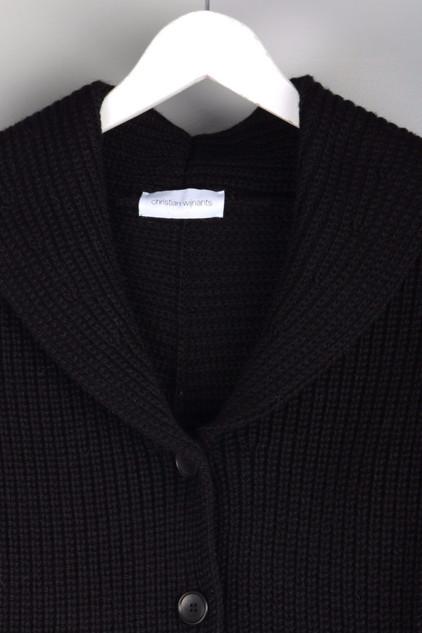 Christian Wijnants Karol Black Cardigan Christian Wijnants Karol Black Cardigan