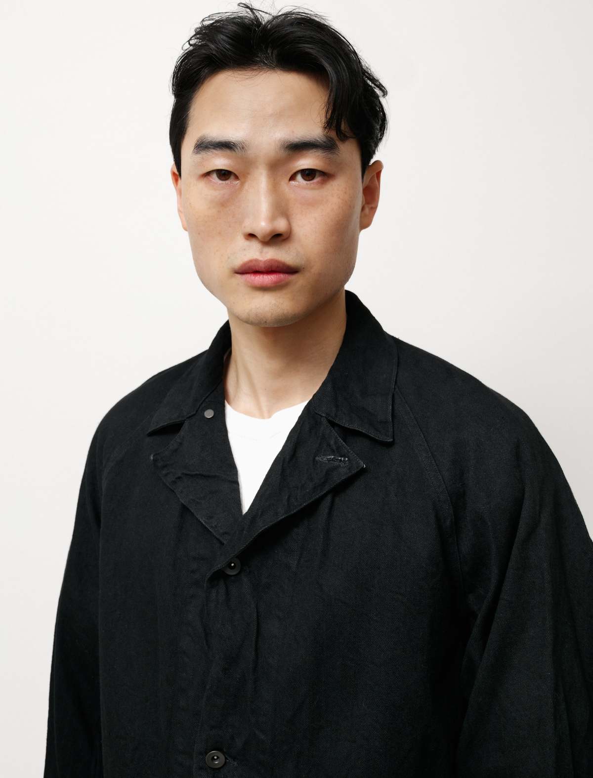 Comoli Denim Work Jacket - Black 