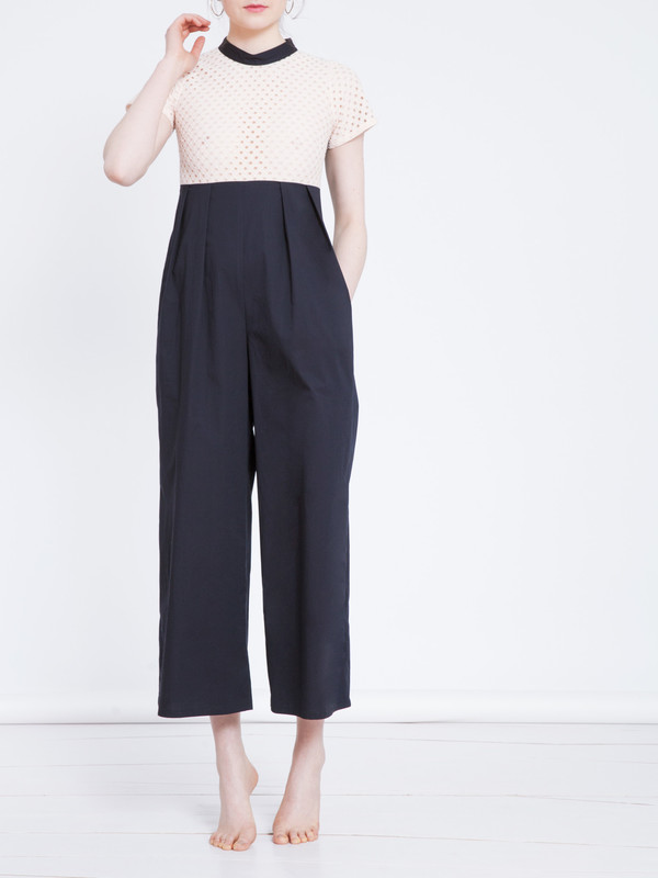 EYELET JUMPSUIT EYELET JUMPSUIT