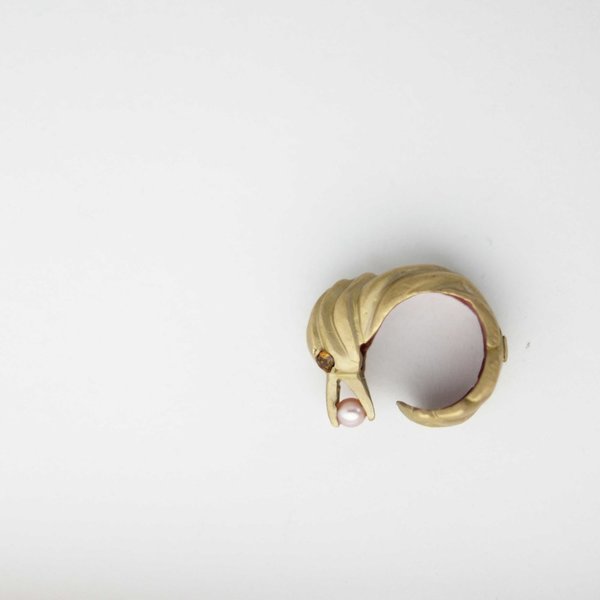 Natalie Frigo Bird With Treasure Ring Natalie Frigo Bird With Treasure Ring