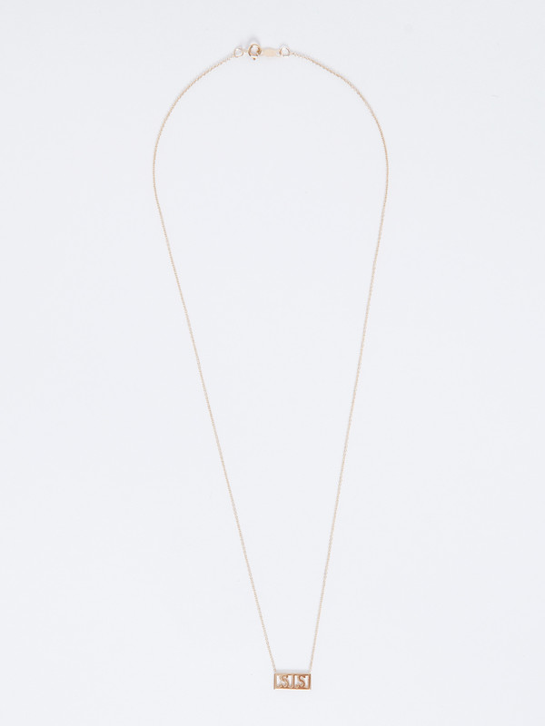 WINDEN SIS NECKLACE / 14k WINDEN SIS NECKLACE / 14k