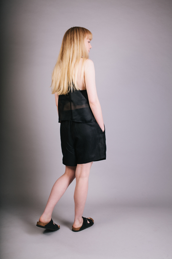 Kara Liu Phillum Cami Black Kara Liu Phillum Cami Black