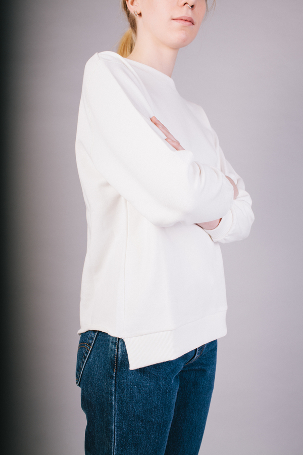 Peter Jensen Open Back Sweatshirt Peter Jensen Open Back Sweatshirt