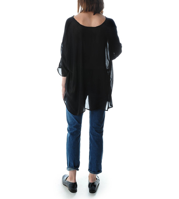 Raquel Allegra Sheer Boxy Tee Raquel Allegra Sheer Boxy Tee