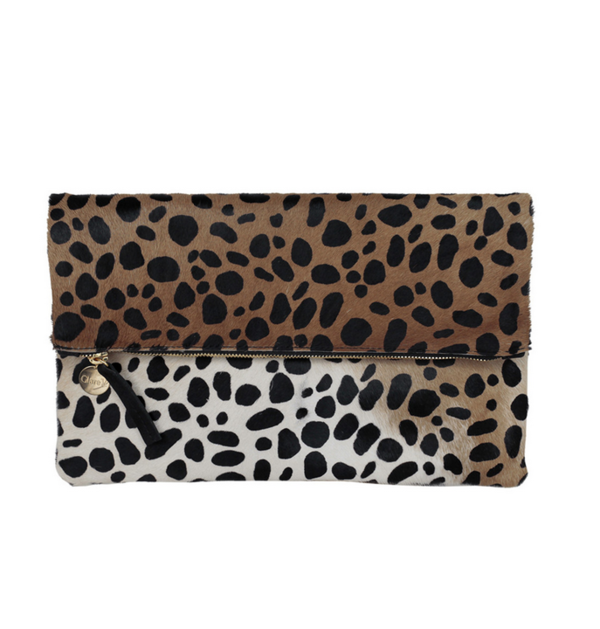 Clare V. Leopard Foldover Clutch Clare V. Leopard Foldover Clutch