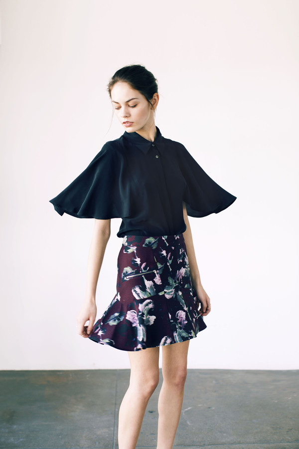 Cosette Meryl Cape Sleeve Blouse Cosette Meryl Cape Sleeve Blouse