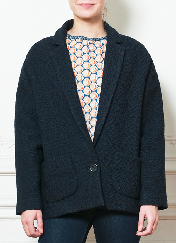 Cotelac Blue Heat Blazer Cotelac Blue Heat Blazer