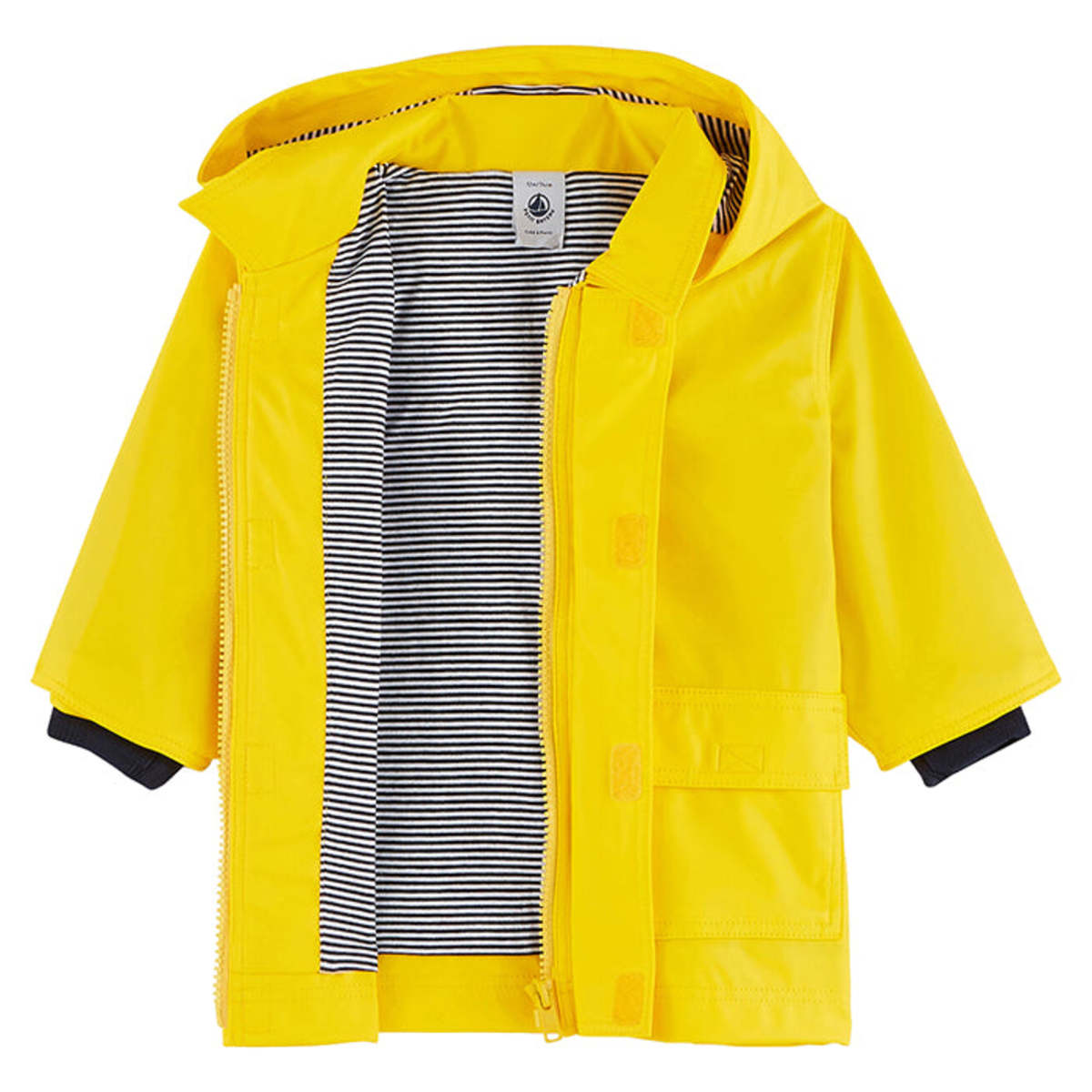 Kids Petit Bateau Baby Barkie Iconic Raincoat - Yellow