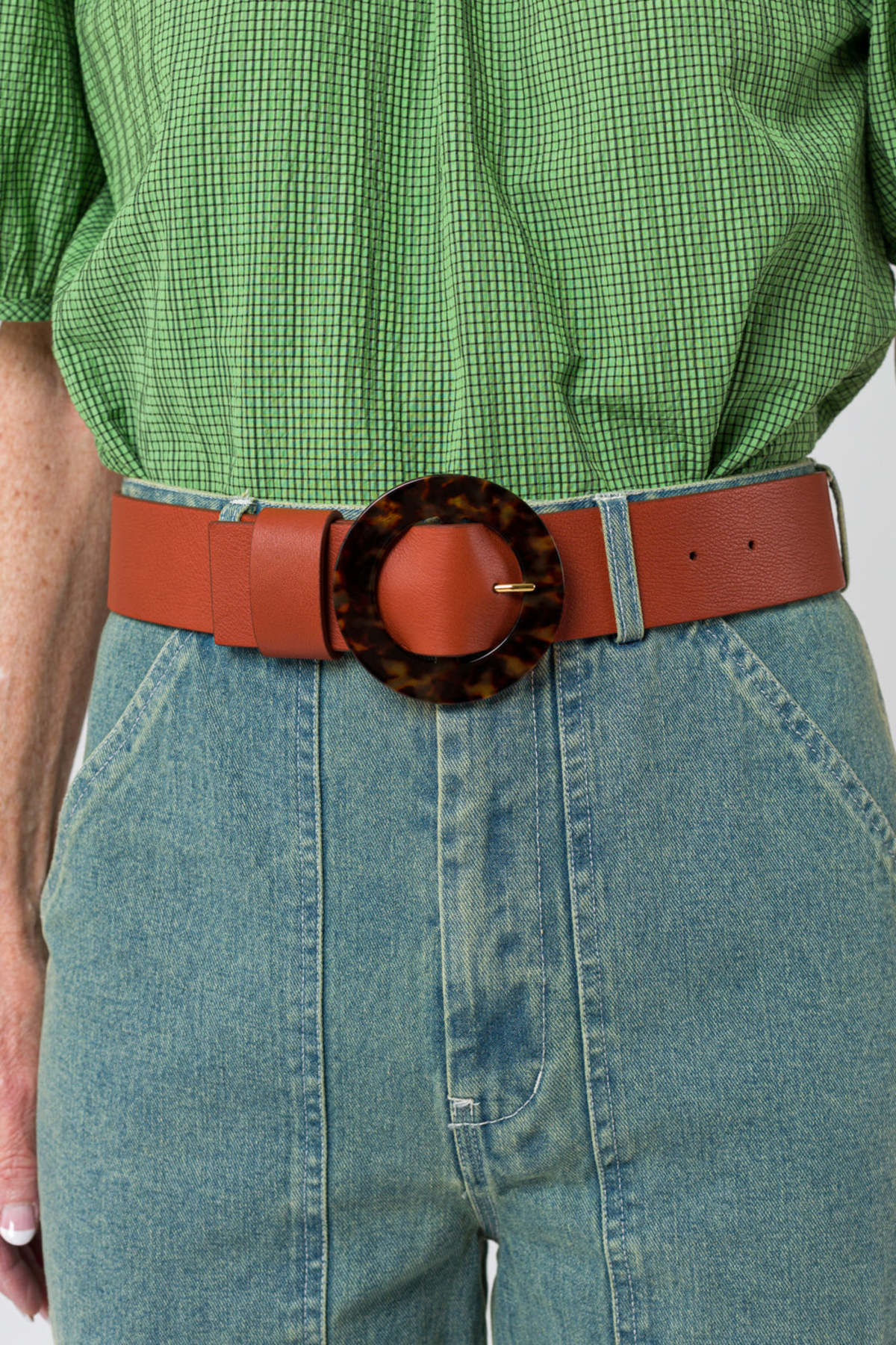 Lizzie Fortunato Louise Belt - Brick 