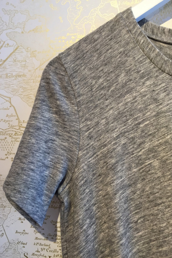 IRO Leticia Heathered Knot Tee IRO Leticia Heathered Knot Tee