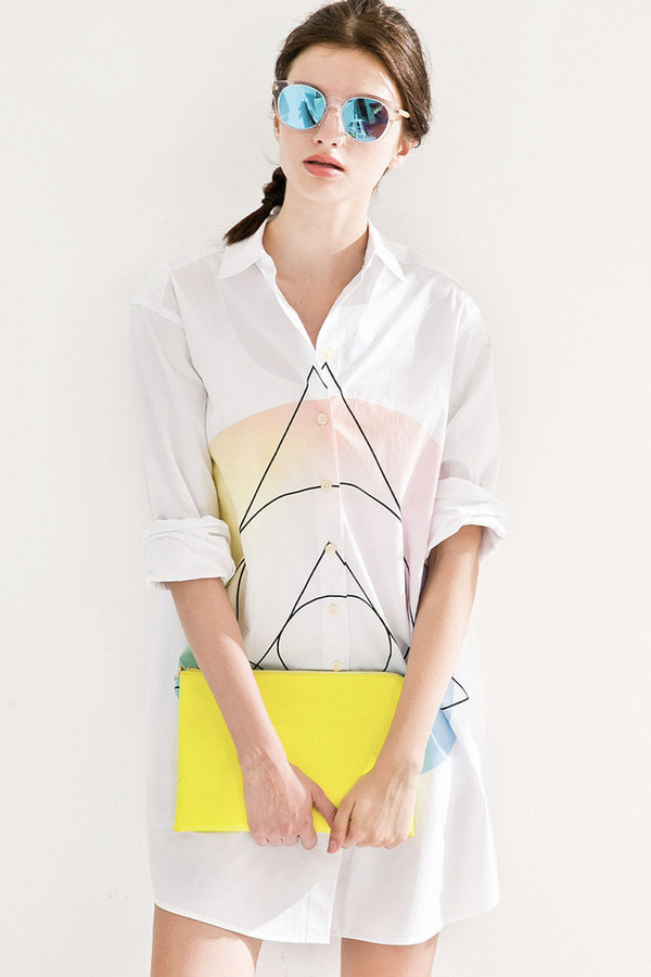 Few Moda Geometric Pattern Shirt Few Moda Geometric Pattern Shirt