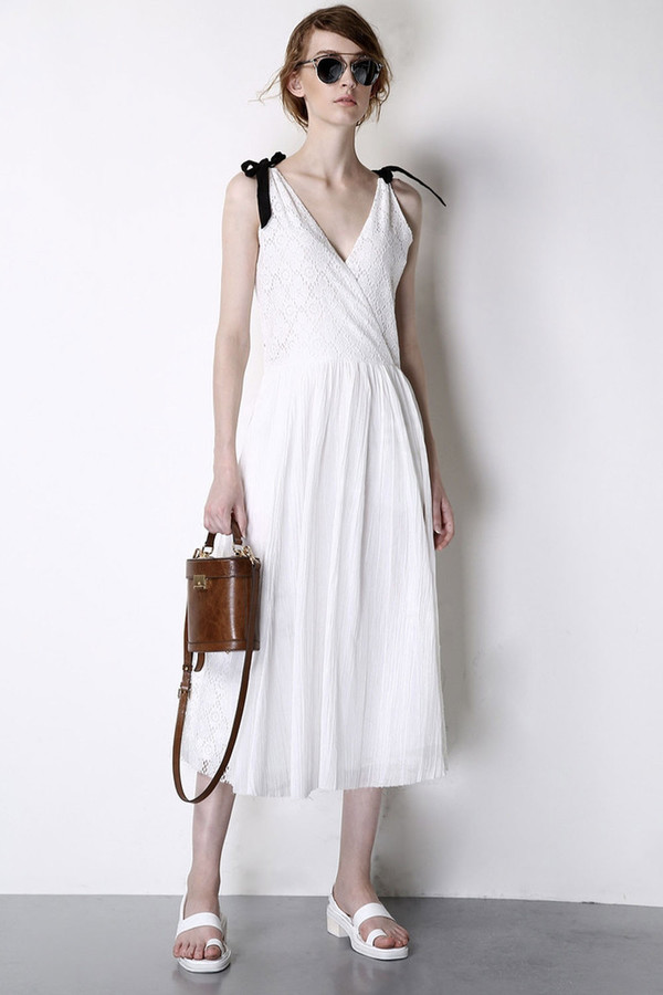 Few Moda Greek Goddess V-Neck Midi Dress Few Moda Greek Goddess V-Neck Midi Dress