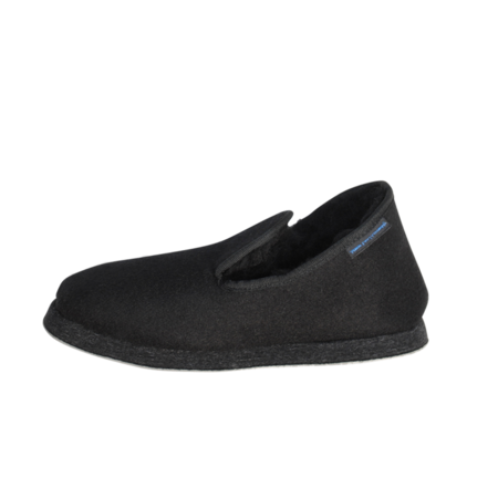 Unisex Armor Lux Handmade Wool Slippers - Black