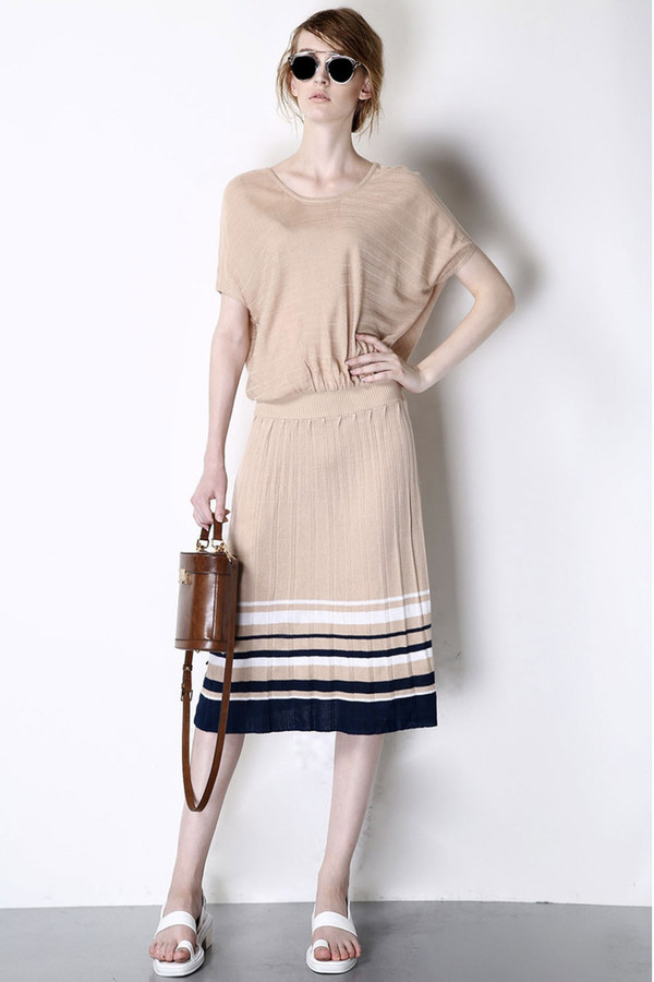 Few Moda Knitted Striped Dress Few Moda Knitted Striped Dress