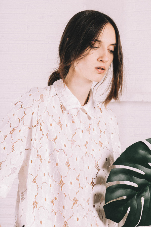 Kate Towers white collar Dress / Made to order Kate Towers white collar Dress / Made to order