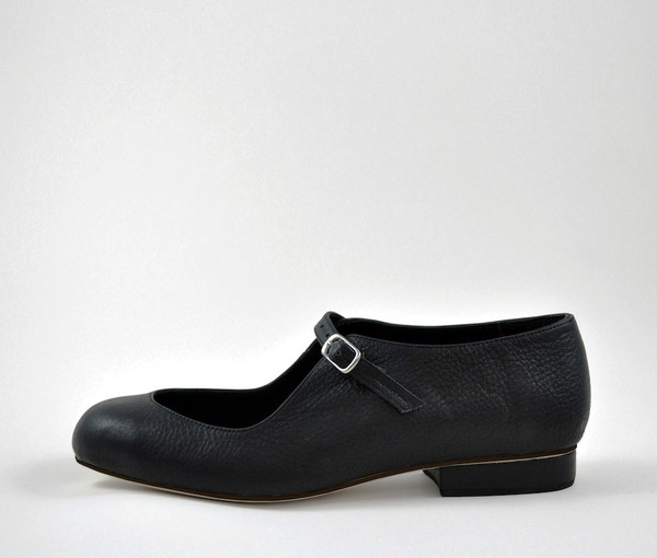 The Palatines Shoes Filia Mary Jane - Black Leather The Palatines Shoes Filia Mary Jane - Black Leather