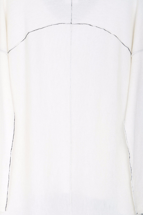 Paychi Guh Longsleeve Boxy Tee Ivory Paychi Guh Longsleeve Boxy Tee Ivory
