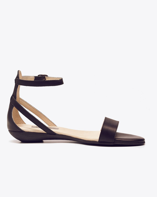 Nisolo Serena Sandal Carbon Nisolo Serena Sandal Carbon