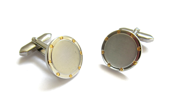Vintage Collection Two-tone Industrial Cuff Links Vintage Collection Two-tone Industrial Cuff Links
