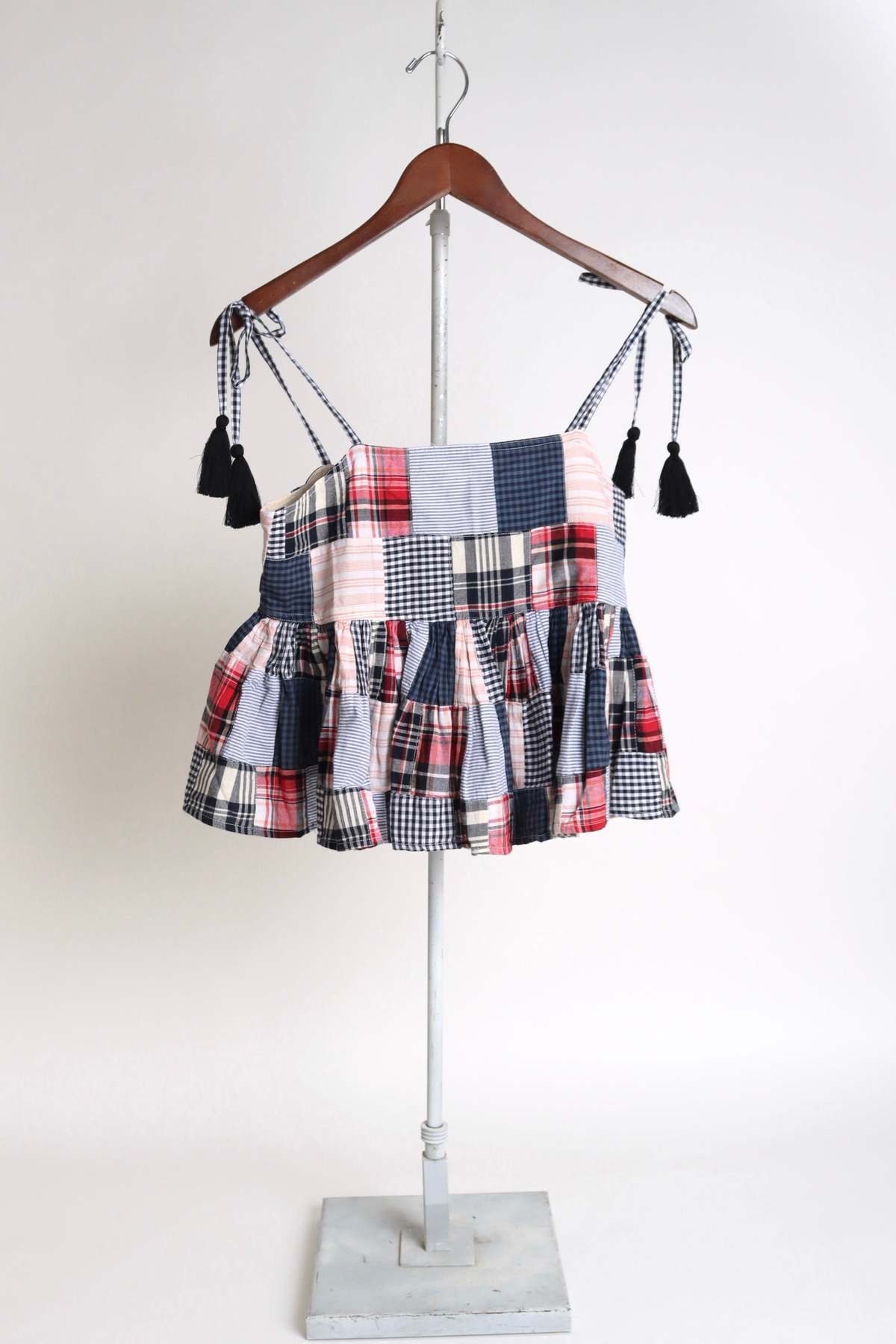 The Great. The Dainty Top Mixed Patchwork Garmentory