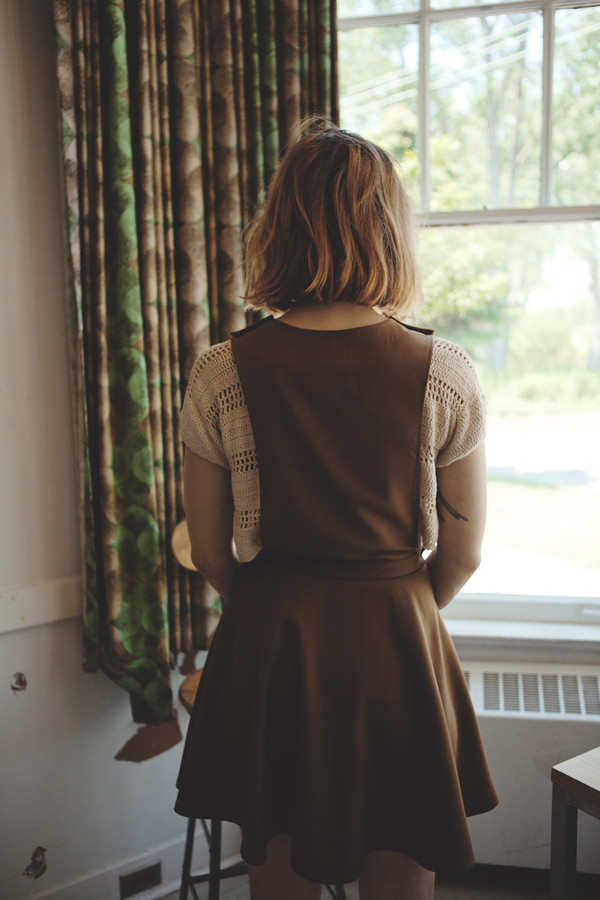 Betina Lou Charlotte Pinafore | Camel Betina Lou Charlotte Pinafore | Camel
