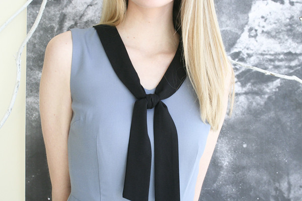 Birds of North America Hillstar Dress - Light Blue Birds of North America Hillstar Dress - Light Blue