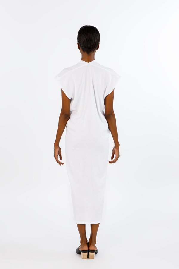 Miranda Bennett White Vision Dress, Double Gauze Miranda Bennett White Vision Dress, Double Gauze