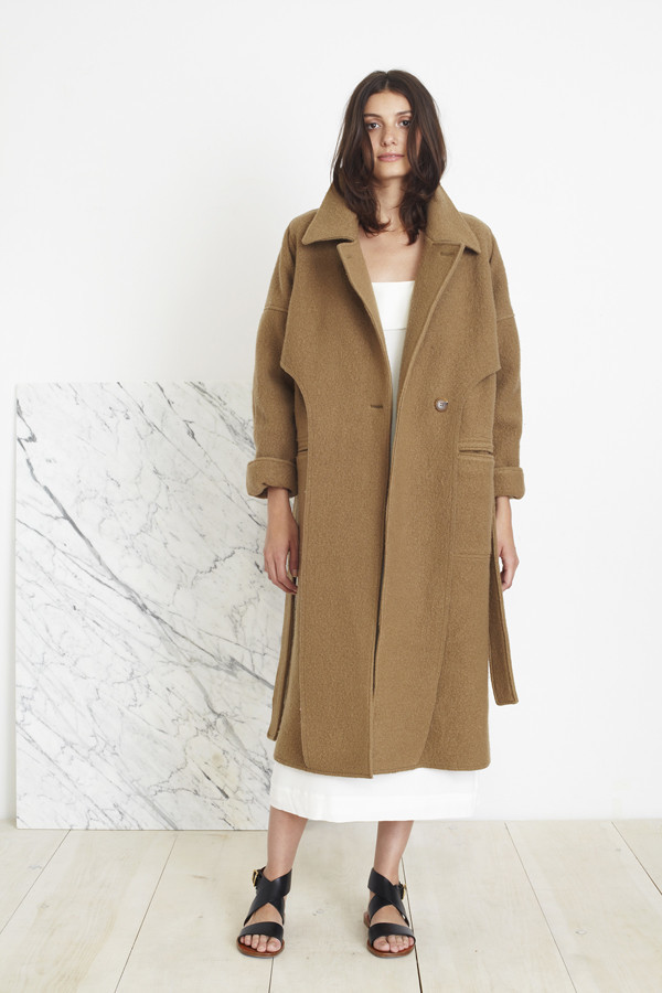 APIECE APART ILIANA WRAP COAT APIECE APART ILIANA WRAP COAT
