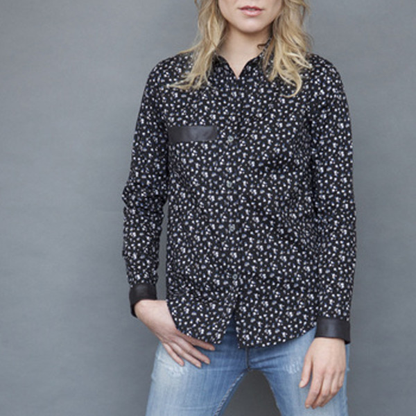 Grob Flower of the Night Blouse Grob Flower of the Night Blouse