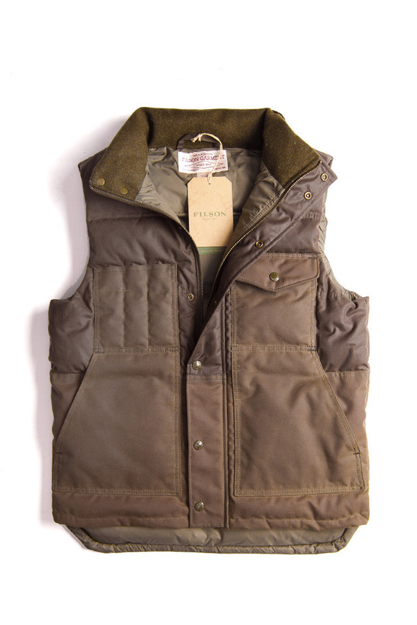 Filson Down Cruiser Vest | Otter Green Filson Down Cruiser Vest | Otter Green