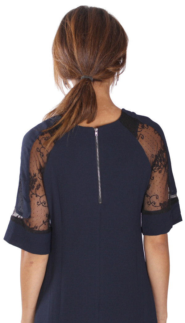 Lace Sleeve Shift Dress Lace Sleeve Shift Dress
