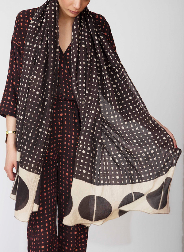 Seek Collective Wayfarer Scarf | black hole Seek Collective Wayfarer Scarf | black hole