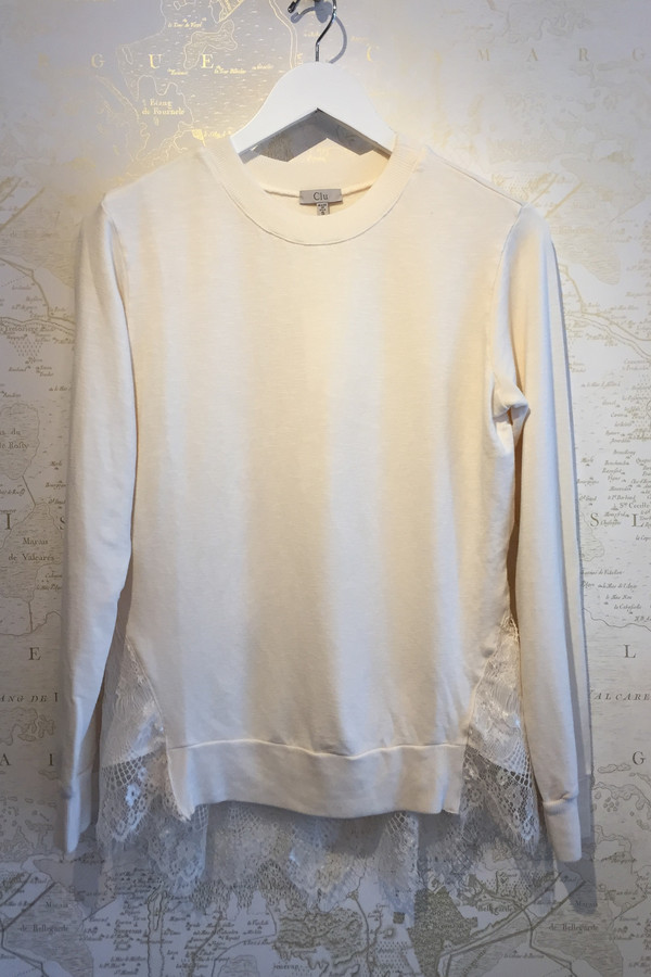Clu Sweatshirt with lace back Clu Sweatshirt with lace back