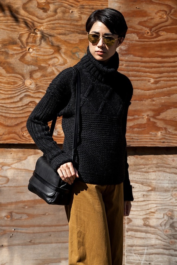 Apiece Apart Turtleneck Fisherman Sweater Apiece Apart Turtleneck Fisherman Sweater