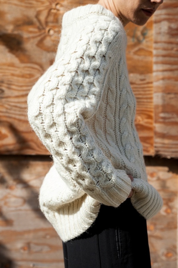 Apiece Apart Fisherman Sweater Apiece Apart Fisherman Sweater