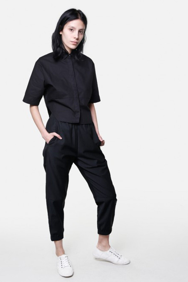OAK Cropped Panel Shirt OAK Cropped Panel Shirt