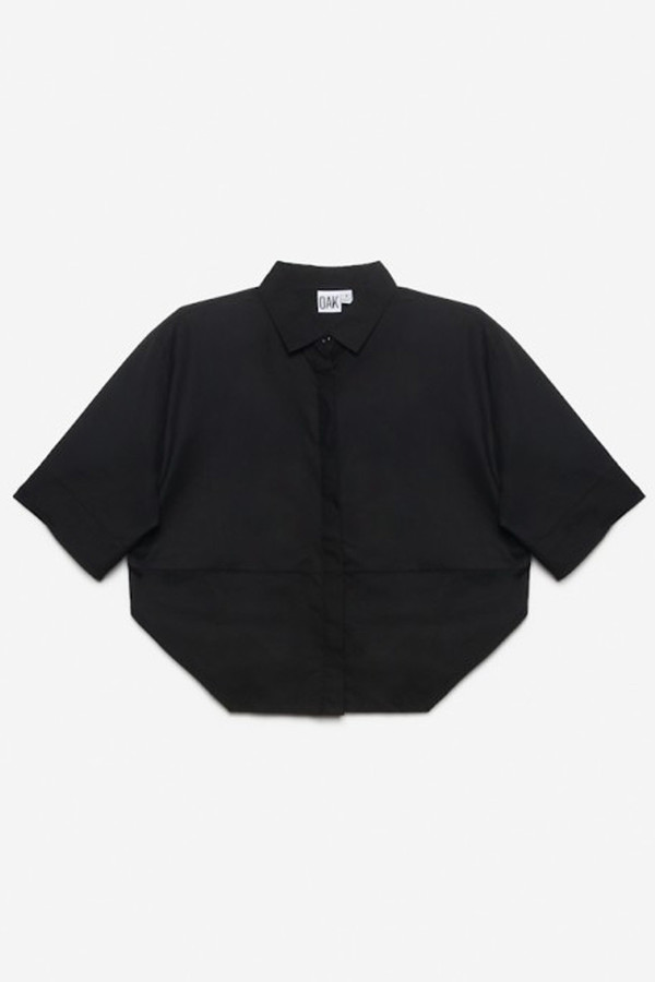 OAK Cropped Panel Shirt OAK Cropped Panel Shirt
