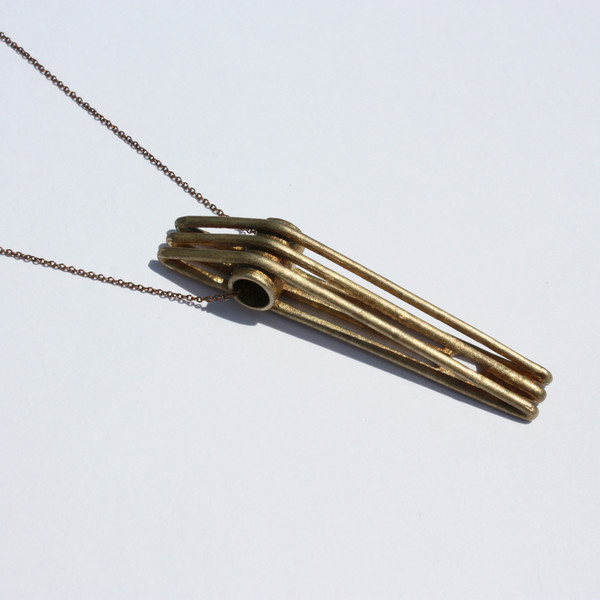 Metalepsis Projects Bridge Necklace | Unfinished bronze Metalepsis Projects Bridge Necklace | Unfinished bronze
