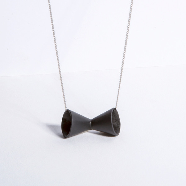 Metalepsis Projects Megaphone Necklace | Matte black Metalepsis Projects Megaphone Necklace | Matte black