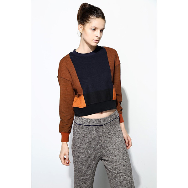 FEW MODA Color Block Sweater FEW MODA Color Block Sweater