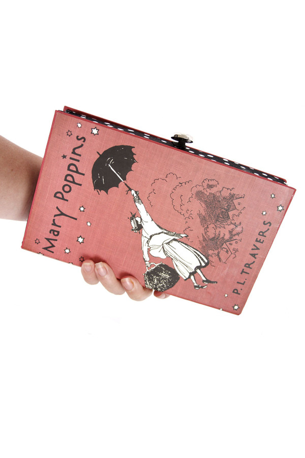 Chick Lit Designs Mary Poppins Book Clutch Chick Lit Designs Mary Poppins Book Clutch