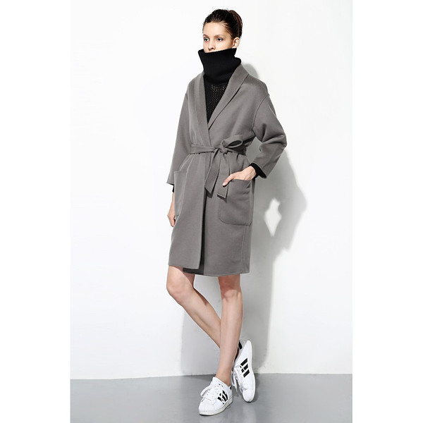 FEW MODA Oversized Structured Wool Coat FEW MODA Oversized Structured Wool Coat