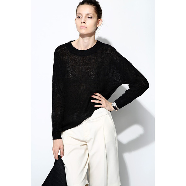 FEW MODA Slouchy Crew Neck Sweater FEW MODA Slouchy Crew Neck Sweater